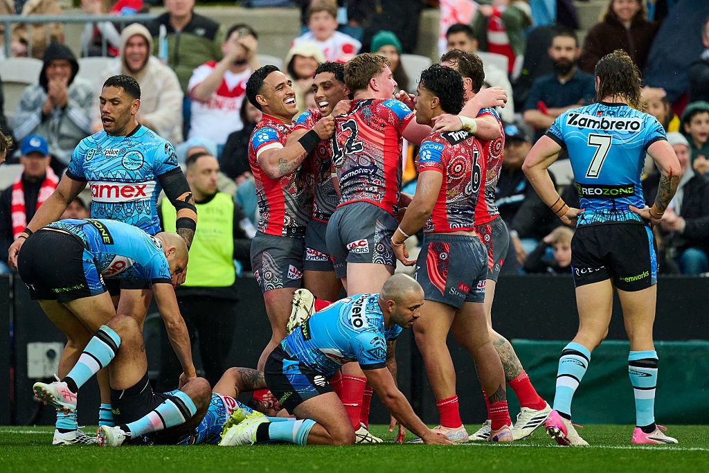 Dragons expose Cronulla’s soft underbelly as the finals pressure arrives early